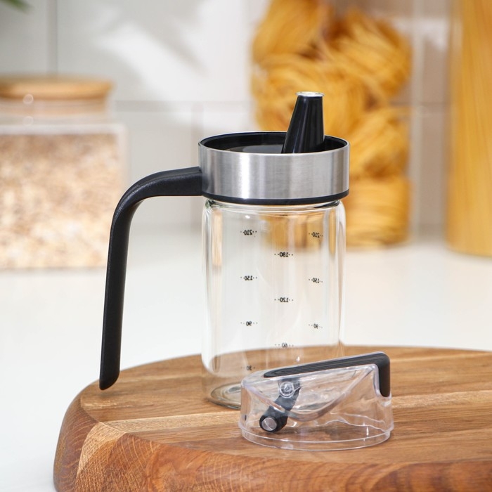 Бутылка стеклянная для соусов и масла &laquo;Мист&raquo;, 240 мл