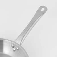 Сковорода из нержавеющей стали Hanna Kn&ouml;vell, d=22 см, h=5,5 см, толщина стенки 0,6 мм, длина ручки 21,5 см, индукция