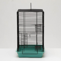 Клетка для грызунов "Пижон" №9, с 3-я этажами, без наполнения, 33 х 24 х 38 см, бирюзовая Клетка для грызунов "Пижон" №9, с 3-я этажами, без наполнения, 33 х 24 х 38 см, бирюзовая