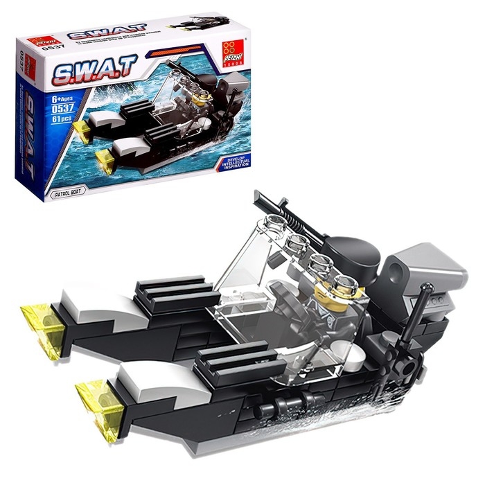 Конструктор Спецназ &laquo;Катер&raquo;, 61 деталь