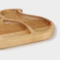 Подарочный набор деревянной посуды Adelica «Белка с орехом», менажницы: белка 25×19 см, орех 25×16 см, масло 100 мл, магнит в подарок Подарочный набор деревянной посуды Adelica «Белка с орехом», менажницы: белка 25×19 см, орех 25×16 см, масло 100 мл, магнит в подарок