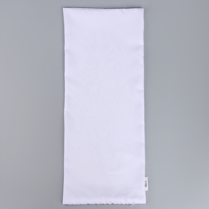 Наволочка под раскраску &laquo;Девушка в цветах&raquo;, 30 х 70 см