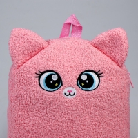 Рюкзак детский для девочки «Кошечка», плюшевый Рюкзак детский для девочки «Кошечка», плюшевый