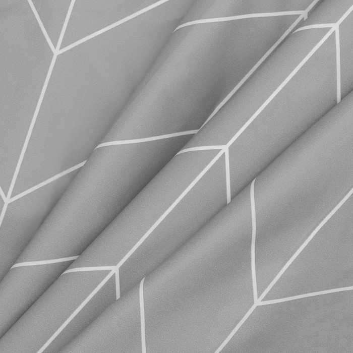 Штора для ванной SAVANNA Perfecto, 180&times;180 см, EVA, цвет серый