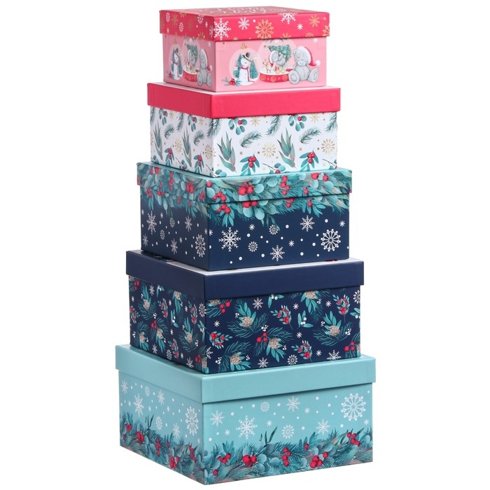 Новый год. Набор коробок 5 в 1 Новый год. Набор коробок 5 в 1 "С Новым Годом!", Me To You