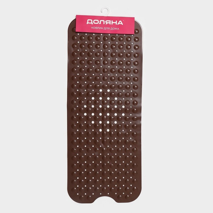 Коврик противоскользящий на присосках Доляна «Пузырьки», 39×101 см, цвет МИКС Коврик противоскользящий на присосках Доляна «Пузырьки», 39×101 см, цвет МИКС