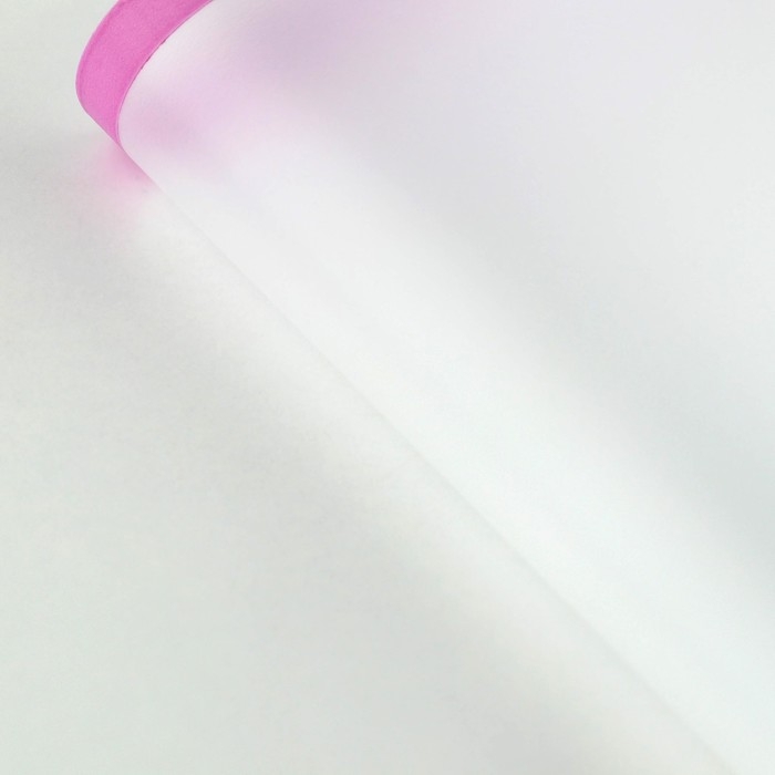 Плёнка для цветов матовая упаковочная &laquo;Кайма&raquo; сирень 0,5х9 м