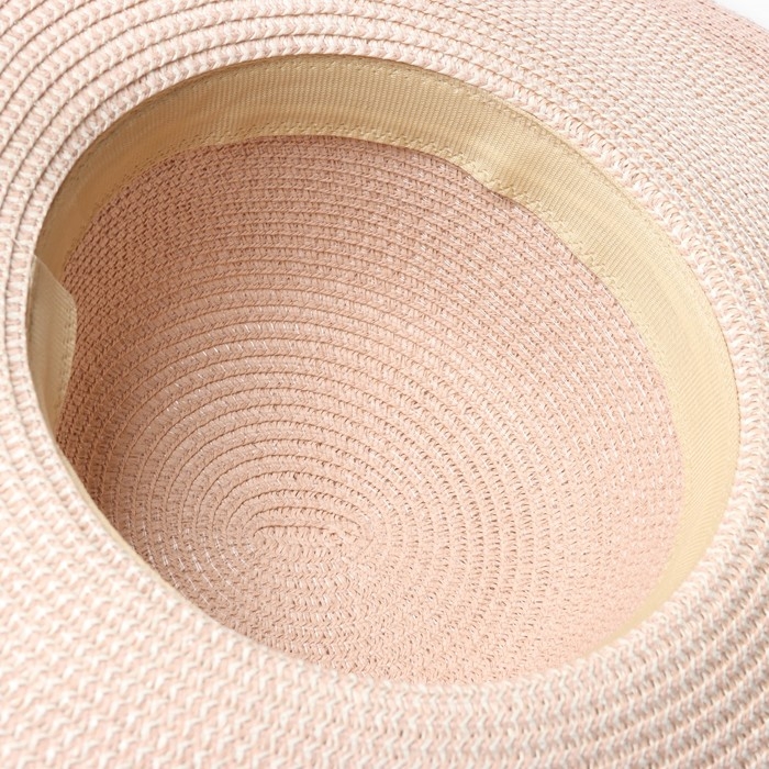 Шляпа женская MINAKU, цв. розовый, р-р 58 Шляпа женская MINAKU, цв. розовый, р-р 58