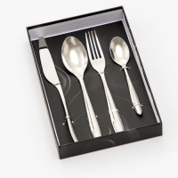 Набор столовых приборов из нержавеющей стали Magistro &laquo;Классик фри&raquo;, 4 предмета, цвет серебряный