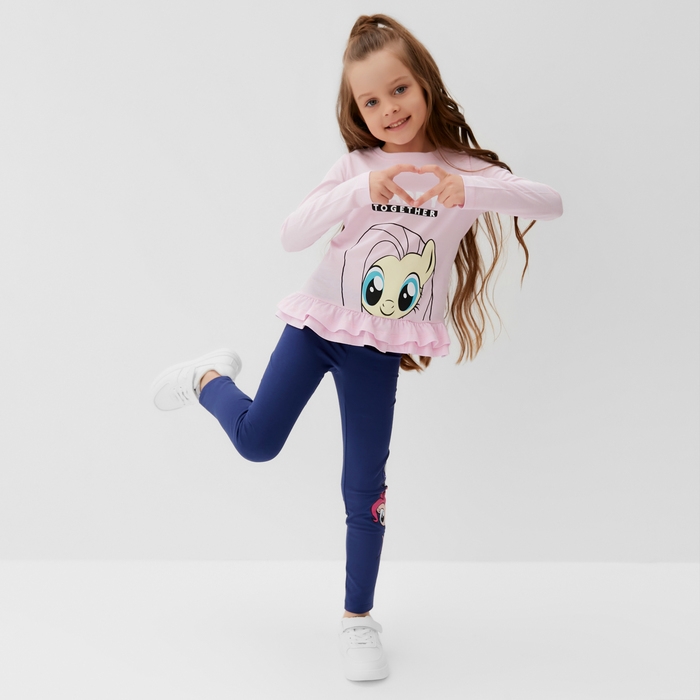 Футболка с длинным рукавом "Happy together", My Little Pony, рост 110-116