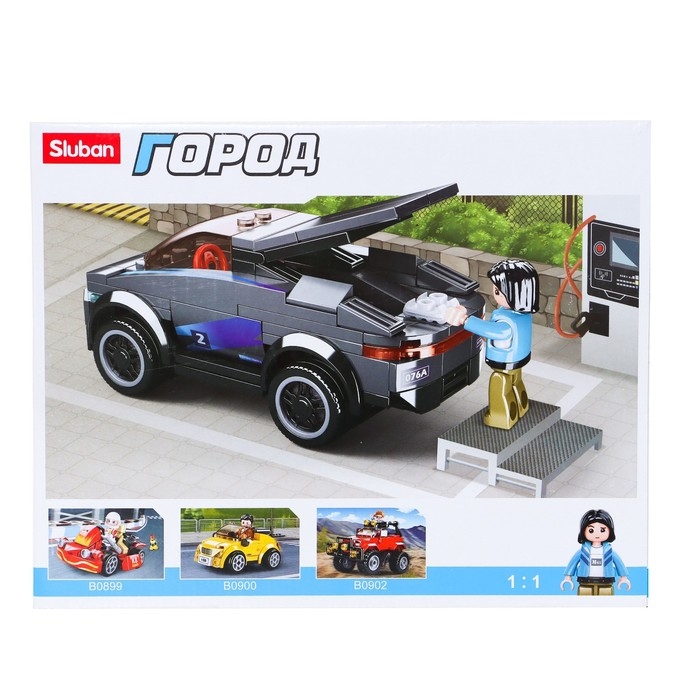 Конструктор Город &laquo;Кибертрак&raquo;, 136 деталей