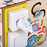 Бизиборд &laquo;Кубик&raquo; 24 &times; 24 &times; 24 см