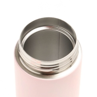 Термос, 400 мл, Simple "Следуй", сохраняет тепло 8 ч, термометр, 20.5х6.3 см