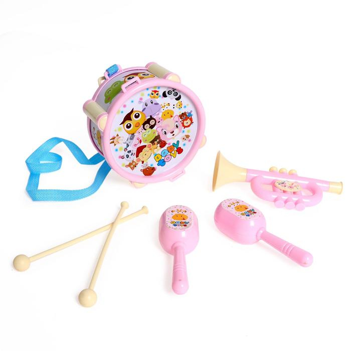 Набор музыкальных инструментов &laquo;Мультибэнд&raquo;, 6 предметов, МИКС