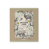 Тетрадь 48 листов в клетку, ErichKrause Natural Life, обложка мелованный картон, матовая ламинация, блок офсет 100% белизна, МИКС (1 вид в спайке) Тетрадь 48 листов в клетку, ErichKrause Natural Life, обложка мелованный картон, матовая ламинация, блок офсет 100% белизна, МИКС (1 вид в спайке)