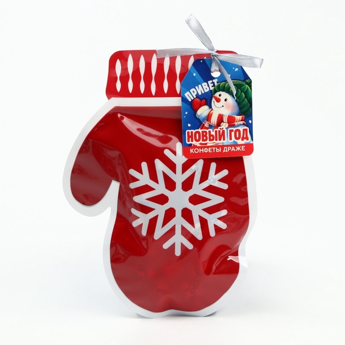 Конфеты драже в формовом пакете &laquo;Привет новый год&raquo; 50 г.