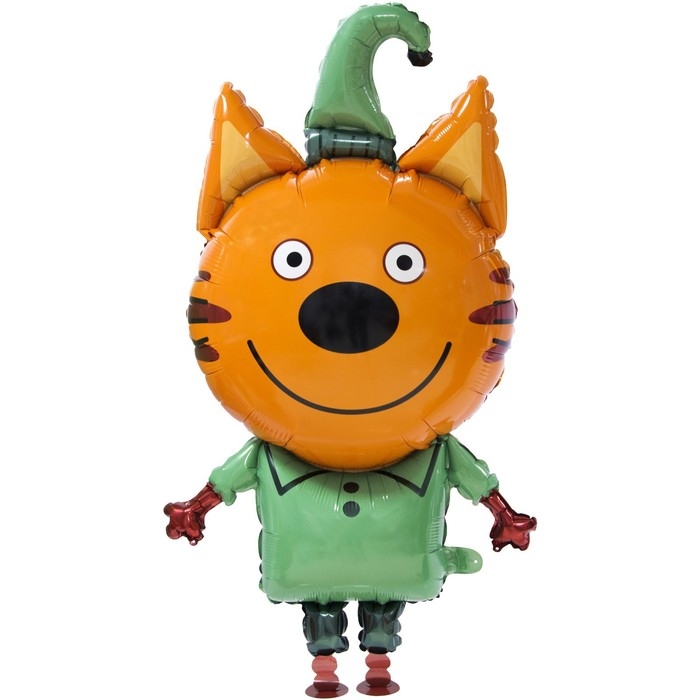 Шар фольгированный 43" &laquo;Три кота. Компот&raquo;, ходячая фигура