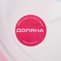 Крышка для СВЧ Доляна, 20×20×6 см, цвет МИКС Крышка для СВЧ Доляна, 20×20×6 см, цвет МИКС