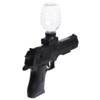 Пистолет Black,стреляет гелевыми пульками, подвижный затвор, аккумулятор 3.7V Пистолет Black,стреляет гелевыми пульками, подвижный затвор, аккумулятор 3.7V