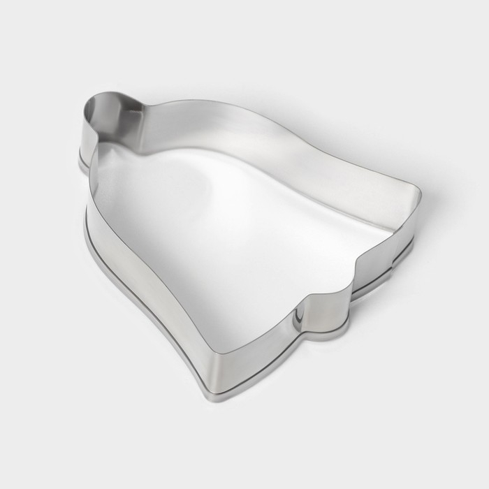 Набор форм для печенья Доляна «Колокольчик», 3 шт, 6×6 см, цвет серебристый Набор форм для печенья Доляна «Колокольчик», 3 шт, 6×6 см, цвет серебристый