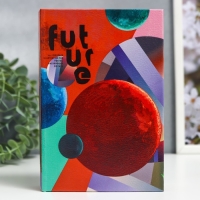 Шкатулка-книга дерево кожзам "Будущее" 18х13х4 см Шкатулка-книга дерево кожзам "Будущее" 18х13х4 см