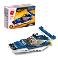 Конструктор Полиция &laquo;Полицейский транспорт&raquo;, 8 видов, МИКС