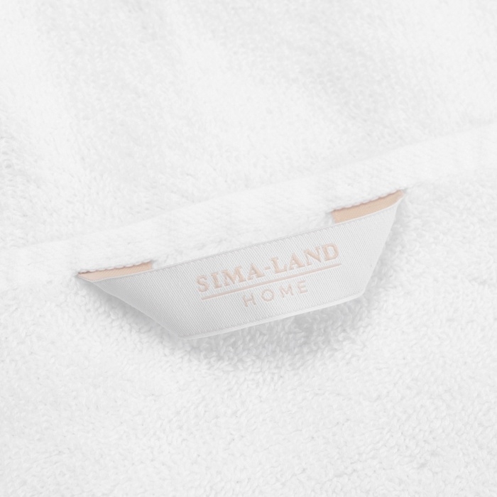 Полотенце махровое SL HOME: Basic Полотенце махровое SL HOME: Basic "Блан де Блан" 100х180 см, 100% хлопок, 530 г/м2