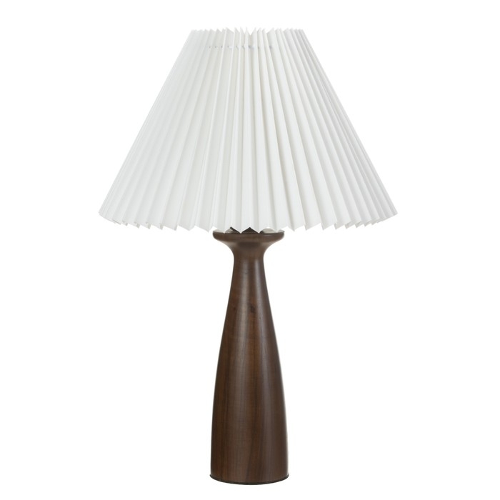 Настольная лампа "Шен" E27 40Вт коричневый 25х25х39 см RISALUX