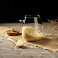 Банка стеклянная для хранения сыпучих продуктов &laquo;Эко&raquo; с ложкой, 1 л, 11&times;16 см, с бамбуковой крышкой