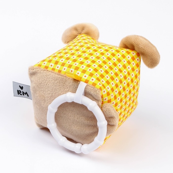 Игрушка мягкий кубик &laquo;Щенок&raquo;, Мякиши