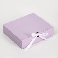 Коробка подарочная складная, упаковка, &laquo;Лавандовая&raquo;, 31 х 24.5 х 8 см