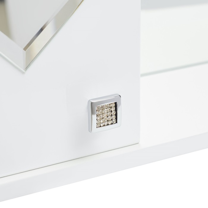 Комплект мебели для ванной комнаты Комплект мебели для ванной комнаты "Квадро 55": тумба с раковиной + зеркало-шкаф