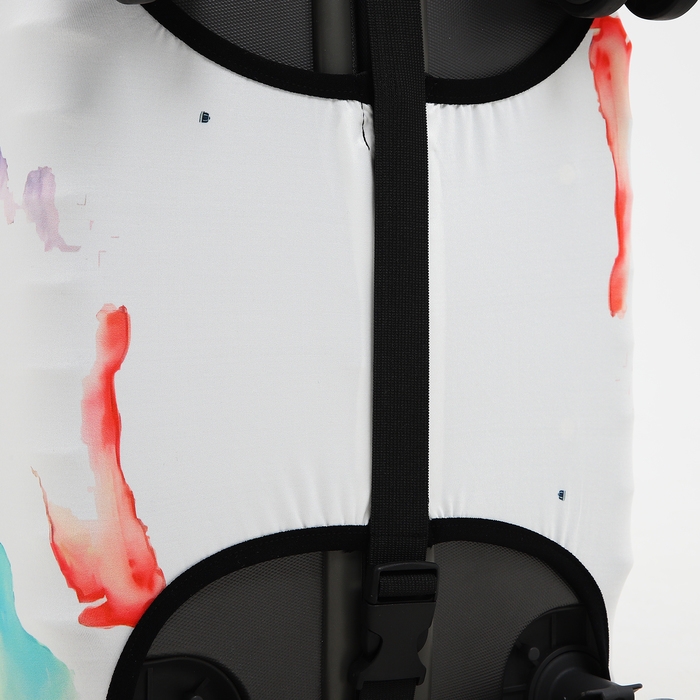 Чехол для чемодана S, цвет белый/разноцветный Чехол для чемодана S, цвет белый/разноцветный