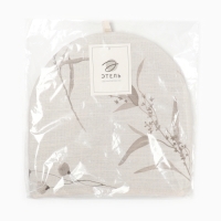 Грелка Этель "Flower herbarium" 28х28 см, 100% хл, репс 210г/м2