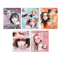 Тетрадь 80 листов в клетку, "Очаровательные глазки", обложка мелованный картон, матовая ламинация, блок 65 г/м2, МИКС Тетрадь 80 листов в клетку, "Очаровательные глазки", обложка мелованный картон, матовая ламинация, блок 65 г/м2, МИКС