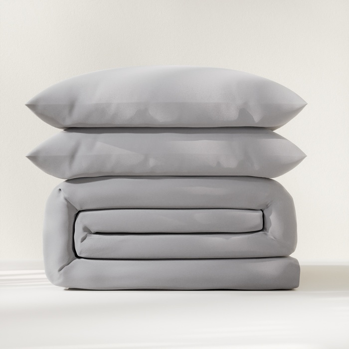 Постельное бельё LoveLife евро Постельное бельё LoveLife евро "Gray mist" 200х215 см, 225х240 см, 50х70± 3 см-2 шт, микрофибра 85 гр