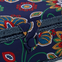 Шкатулка для рукоделия "Цветочная мозаика" 24х16х11 см