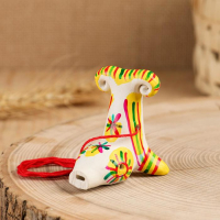 Филимоновская игрушка - свисток «Баран» Филимоновская игрушка - свисток «Баран»