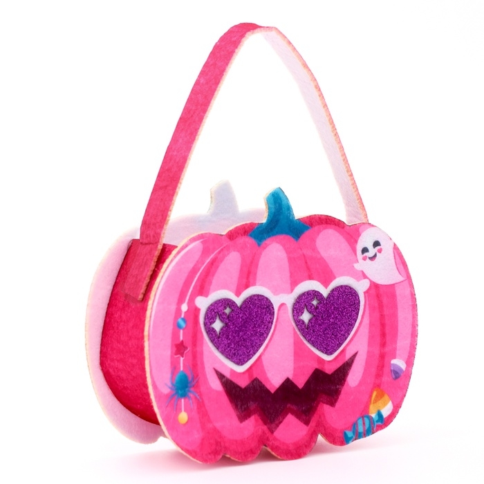 Карнавальный набор &laquo;Милая тыковка&raquo;: юбка, очки, сумка, розовый