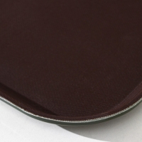 Поднос прорезиненный Hanna Knövell, 41×31 см, цвет коричневый Поднос прорезиненный Hanna Knövell, 41×31 см, цвет коричневый