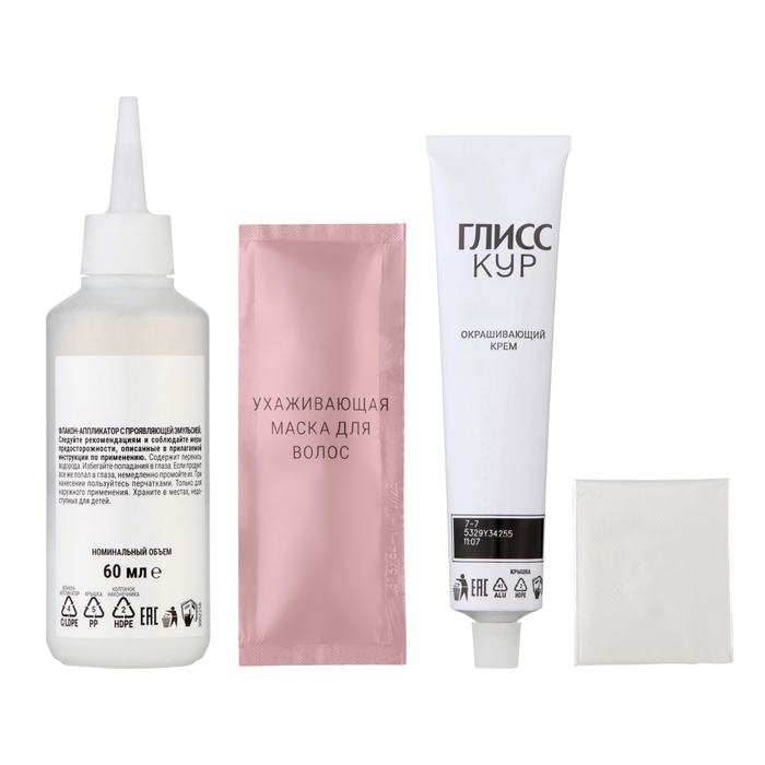 Краска для волос Глисс Кур шоколоадно-каштановый 6-68, 143 мл Краска для волос Глисс Кур шоколоадно-каштановый 6-68, 143 мл