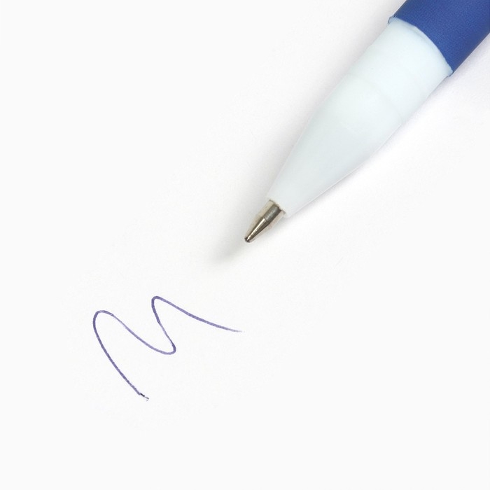 Ручка шариковая с колпачком &laquo;Новый год: Чудесного Нового года&raquo;, пластик, синяя паста 0.7 мм