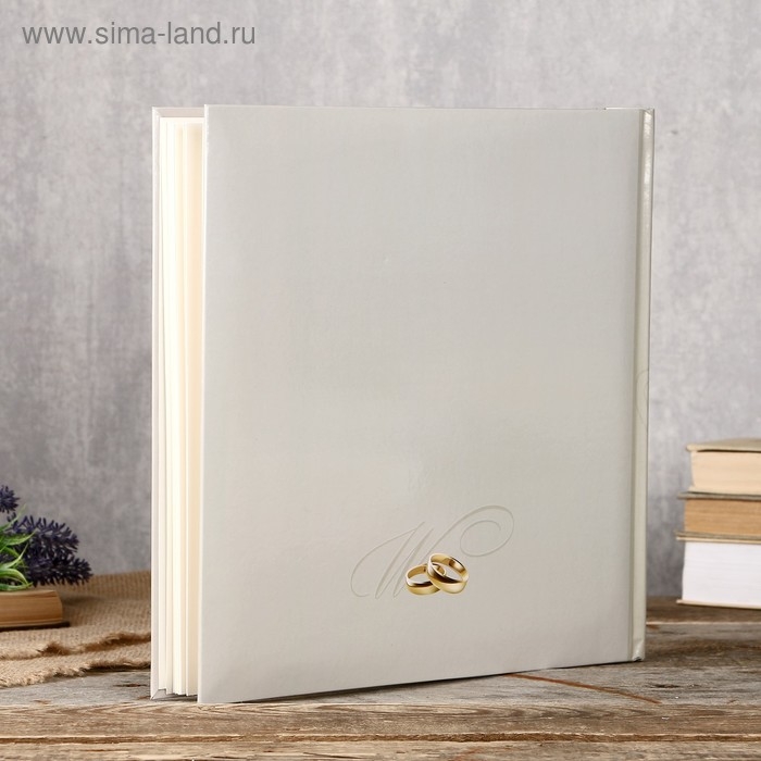 Фотоальбомы Fotografia традиционный, 30 листов, 29х29 см, Фотоальбомы Fotografia традиционный, 30 листов, 29х29 см, "Свадебный"