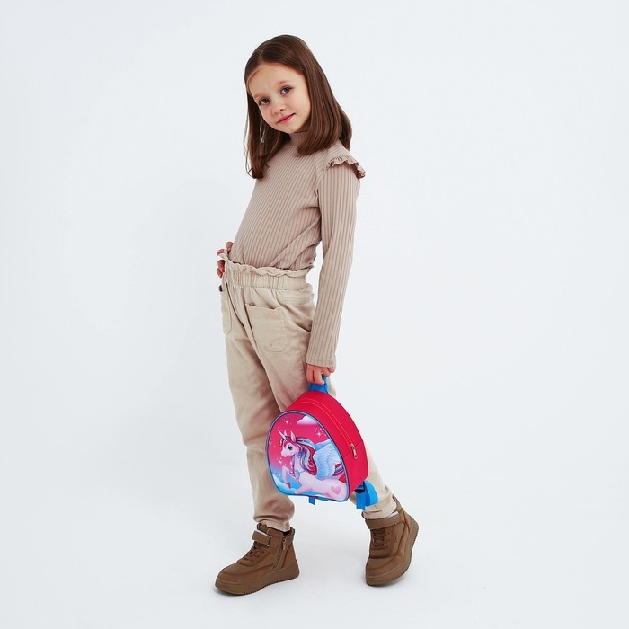 Деткий рюкзак с блокнотом «Единорожка», 23х20,5 см Деткий рюкзак с блокнотом «Единорожка», 23х20,5 см