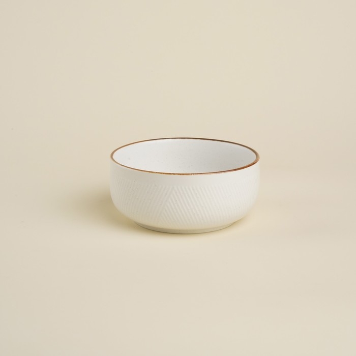 Миска фарфоровая SL Home «Волн в камне», 650 мл, d= 14 см, цвет белый Миска фарфоровая SL Home «Волн в камне», 650 мл, d= 14 см, цвет белый