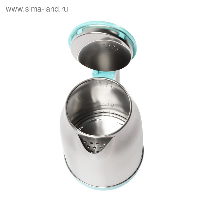 Чайник электрический Sakura SA-2147BL, металл, 1.8 л, 1800 Вт, голубой Чайник электрический Sakura SA-2147BL, металл, 1.8 л, 1800 Вт, голубой
