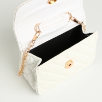 Сумка детская для девочки на молнии &laquo;Выбражулька&raquo;, цвет белый