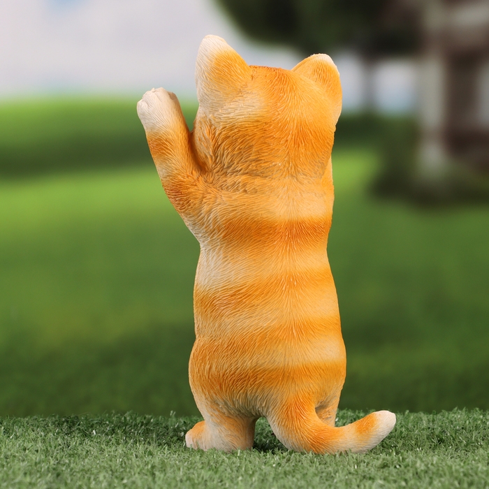 Садовая фигура Садовая фигура "Попрошайка котик" 8х9х20см МИКС