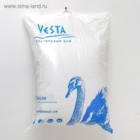 Одеяло зимнее 220х205 см, иск. лебяжий пух, ткань глосс-сатин, п/э 100%