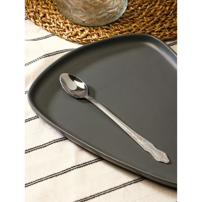 Ложка для коктейля &laquo;Славяна&raquo;, h=200 мм, толщина 1,2 мм